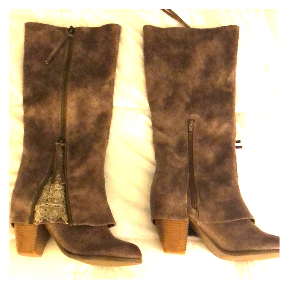 Knee high boots